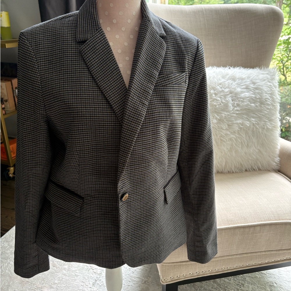Women's Houndstooth Blazer